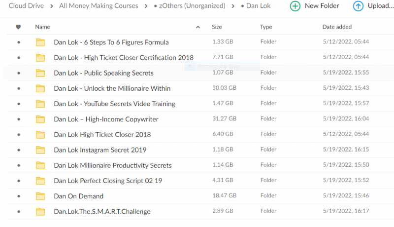 dan lok courses free download