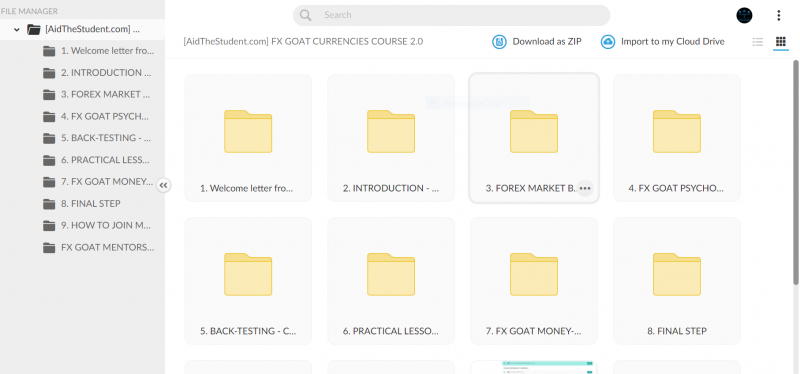 FX GOAT CURRENCIES COURSE 2.0