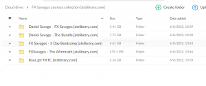 FX Savages courses collection