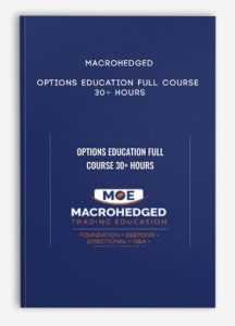 Macrohedged – Options Education FULL Course 30+ Hours