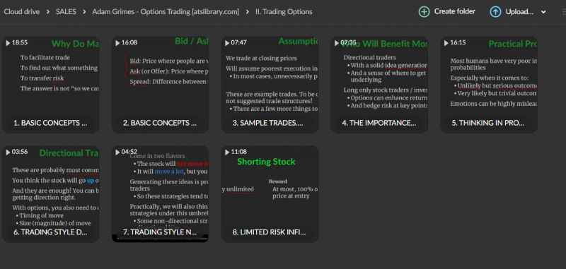 Adam Grimes – Options Trading