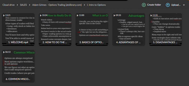 Adam Grimes – Options Trading