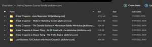 Andre Chaperon Courses Bundle