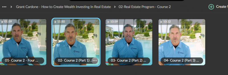 Grant Cardone – Real Estate Program – How To Create Wealth Investing in Real Estate