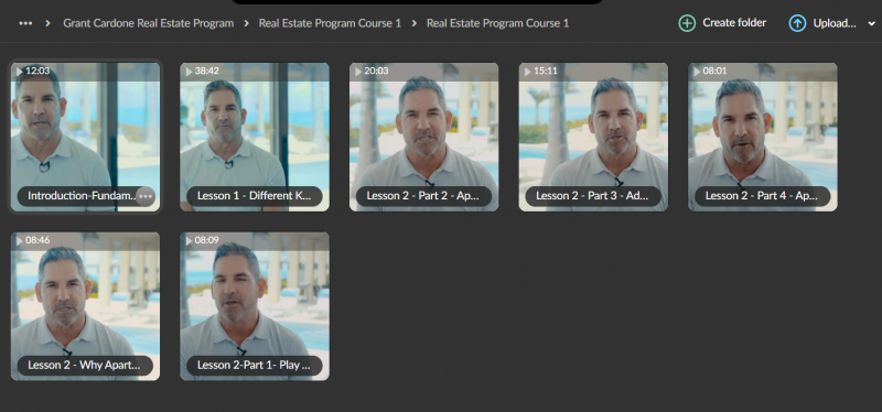 Grant Cardone – Real Estate Program – How To Create Wealth Investing in Real Estate