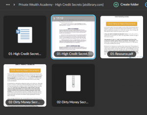 Private Wealth Academy – High Credit Secrets