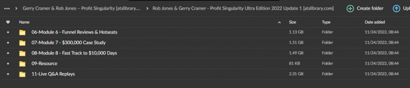 Rob Jones, Gerry Cramer & Keegan – Profit Singularity Full Course Updated 2022