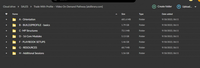 Trade With Profile – Video On Demand Pathway