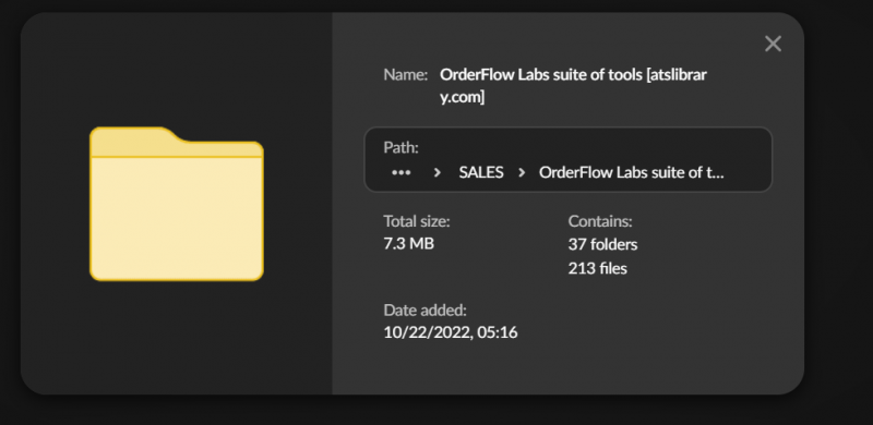 OrderFlow Labs Suite Of Tools