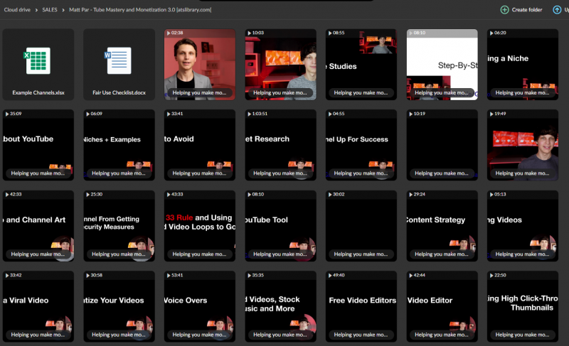Matt Par – Tube Mastery and Monetization 3.0