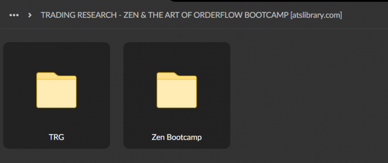 TRADING RESEARCH – ZEN & THE ART OF ORDERFLOW BOOTCAMP