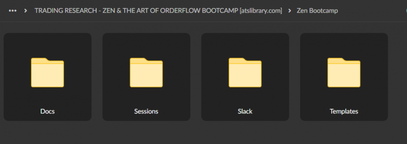 TRADING RESEARCH – ZEN & THE ART OF ORDERFLOW BOOTCAMP