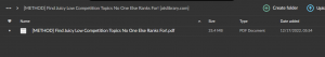 [METHOD] Find Juicy Low Competition Topics No One Else Ranks For!