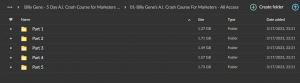 Billy Gene – 5 Day A.I. Crash Course for Marketers