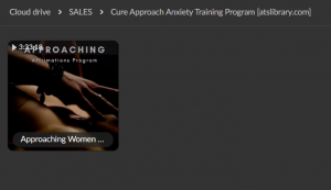 Cure Approach Anxiety Training Program