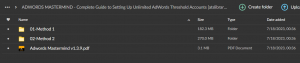ADWORDS MASTERMIND – Complete Guide to Setting Up Unlimited AdWords Threshold Accounts