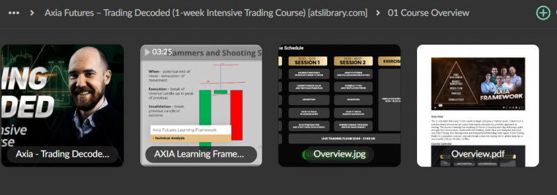 Axia Futures – Trading Decoded (1-week Intensive Trading Course)