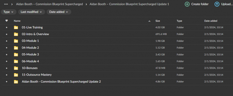 Aidan Booth – Commission Blueprint Supercharged