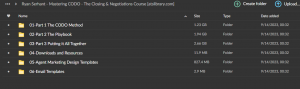 Ryan Serhant – Mastering CODO: The Closing & Negotiations Course