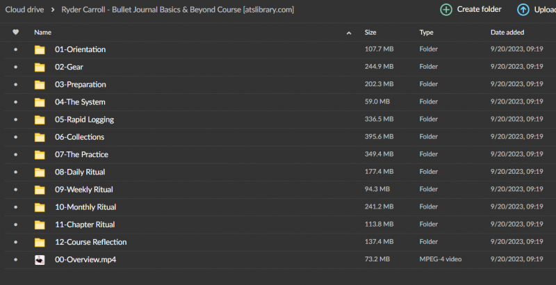 Ryder Carroll – Bullet Journal Basics & Beyond Course