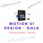 Alexander Hess – Motion UI Design · Gold