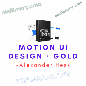 Alexander Hess – Motion UI Design · Gold