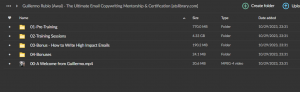 Guillermo Rubio (Awai) – The Ultimate Email Copywriting Mentorship & Certification
