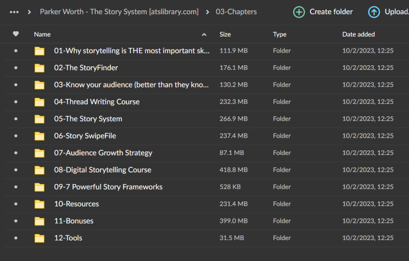 Parker Worth – The Story System