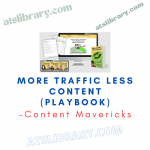 Content Mavericks – More Traffic Less Content (PlayBook)