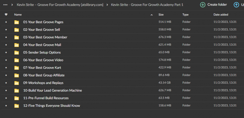 Kevin Strite - Groove For Growth Academy