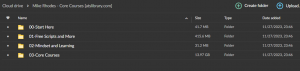 Mike Rhodes – Core Courses