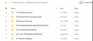 Sean Donahue – Rebel MicroCap Program