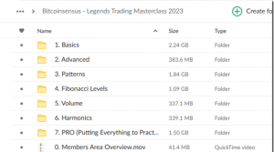 Bitcoinsensus – Legends Trading Masterclass 2023