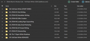 Dickie Bush & Nicolas Cole – Full Stack Writer 2024