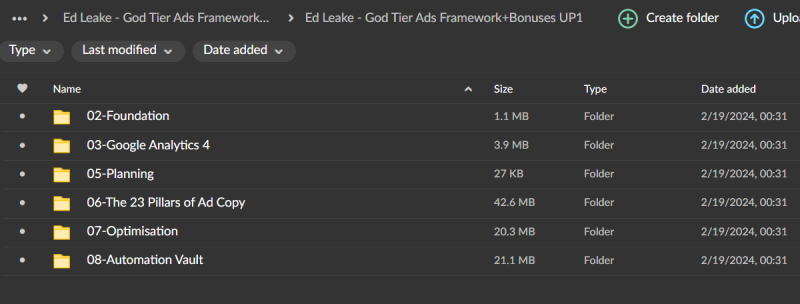 Ed Leake - God Tier Ads Framework + Bonuses