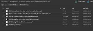 Scott Phillips – Lazy Investors Guide To Trading A Bull Market