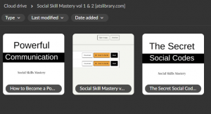 Social Skill Mastery vol 1 & 2