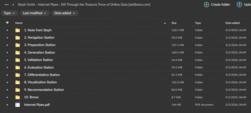 Steph Smith – Internet Pipes - Sift Through the Treasure Trove of Online Data