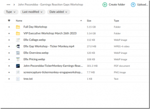 Ticker Monkey – Earnings Reaction Gaps Workshop