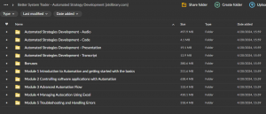 BetterTraderAcademy – Automated Strategy Development