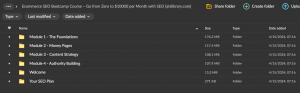 Ecommerce SEO Bootcamp Course – Go from Zero to $10000 per Month with SEO