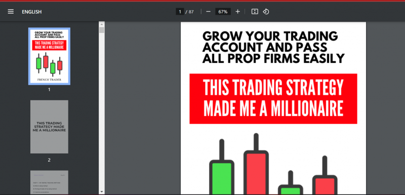 Grow Your Trading Account And Pass All Prop Firms Easily French Trader Trading Book 2024