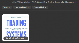 Myles Wilson-Walker – W.D. Gann’s Best Trading Systems