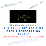 ALA All In DIY 800 Plus Credit Restoration Bundle