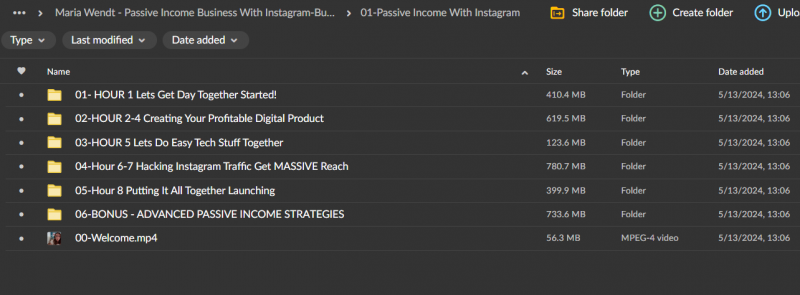 Maria Wendt – Passive Income Business With Instagram-Bundle