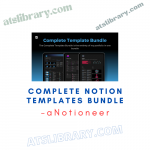 aNotioneer Complete Notion Bundle