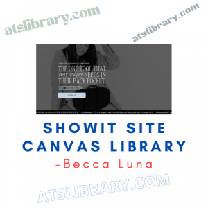 Becca Luna – Showit Site Canvas Library