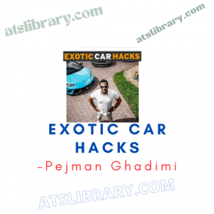 Pejman Ghadimi – Exotic Car Hacks