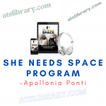 Apollonia Ponti – She Needs Space Program