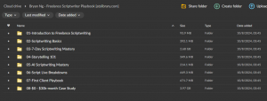 Bryan Ng – Freelance Scriptwriter Playbook
